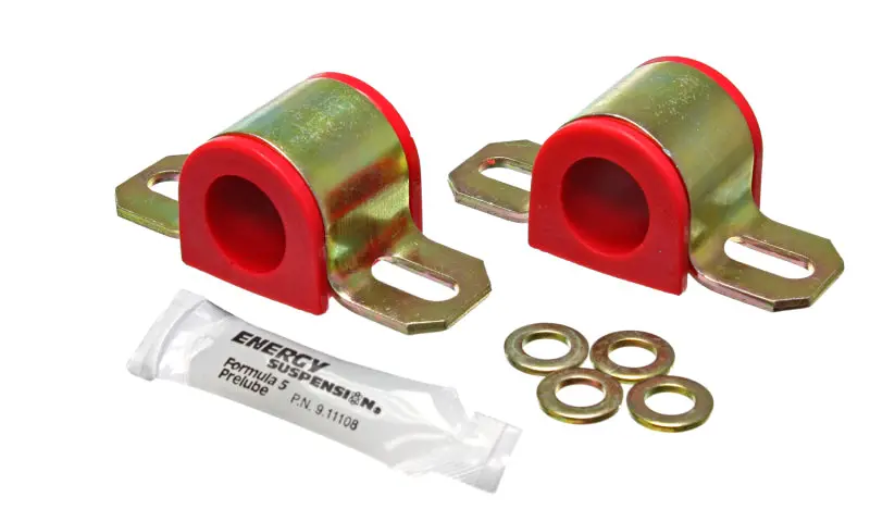 Energy Suspension Universal 24Mm Red Non-Greaseable Sway Bar Bushings 1