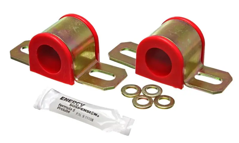 Energy Suspension Universal 28Mm Red Non-Greaseable Sway Bar Bushings 1