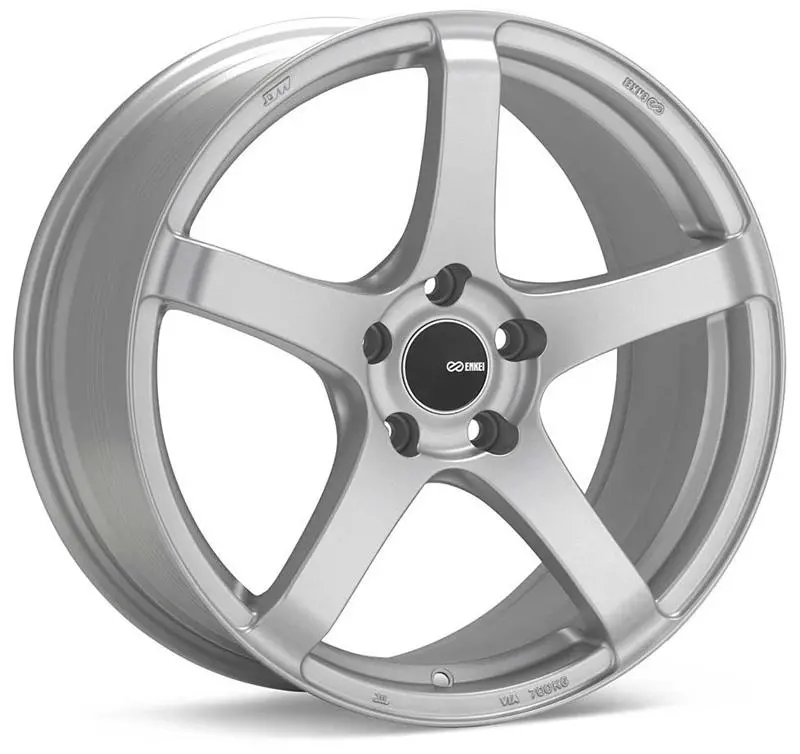 Enkei Kojin 18X9.5 30Mm Offset 5X114.3 Bolt Pattern 72Mm Bore Dia Matte Silver Wheel 1