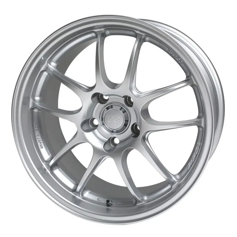 Enkei Pf01 18X10.5 5X114.3 38Mm Offset Silver Wheel 1