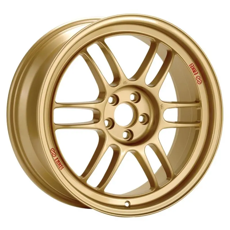 Enkei Rpf1 17X9 5X114.3 45Mm Offset 73Mm Bore Gold Wheel Rx8 1