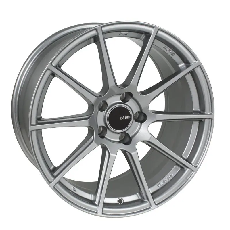 Enkei Ts10 17X8 5X100 45Mm Offset 72.6Mm Bore Grey Wheel 1