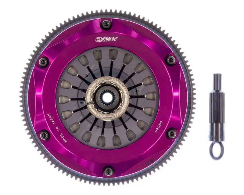 Exedy 1996-2006 Mitsubishi Lancer Evolution L4 Hyper Twin Cerametallic Clutch Sprung 1