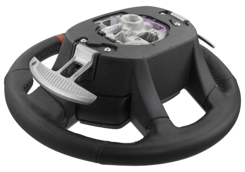 Ford Racing 15-18 F-150 Raptor Performance Steering Wheel Kit - Red Sightline 2