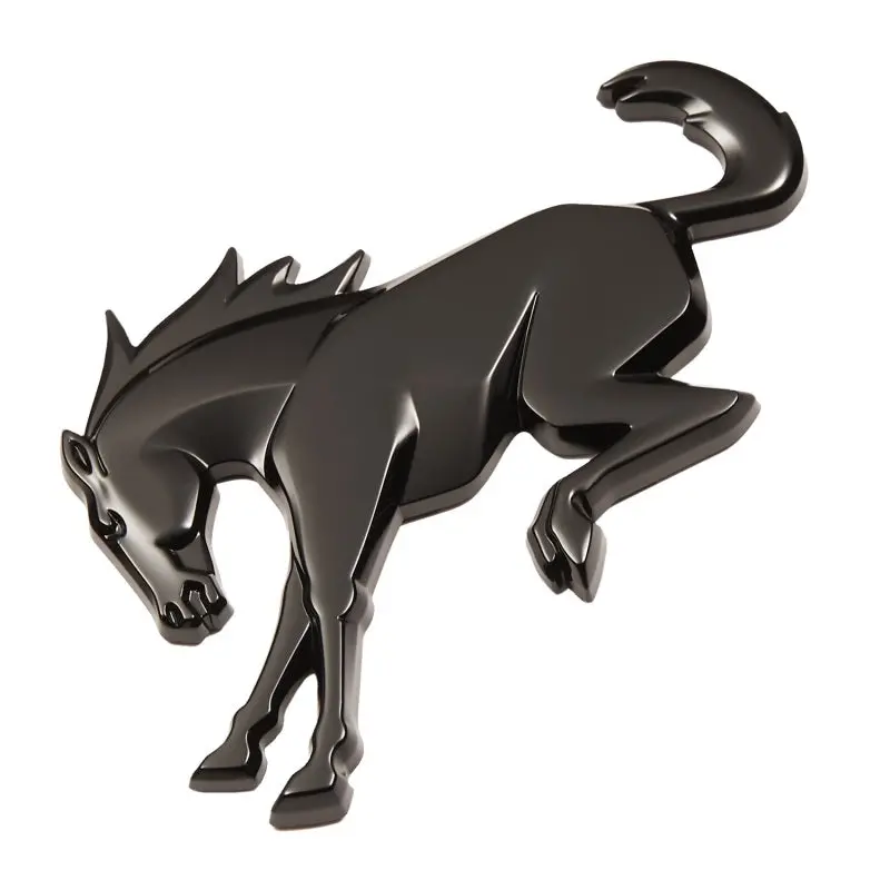 Ford Racing 2021 Bronco Rear Emblem - Black 2