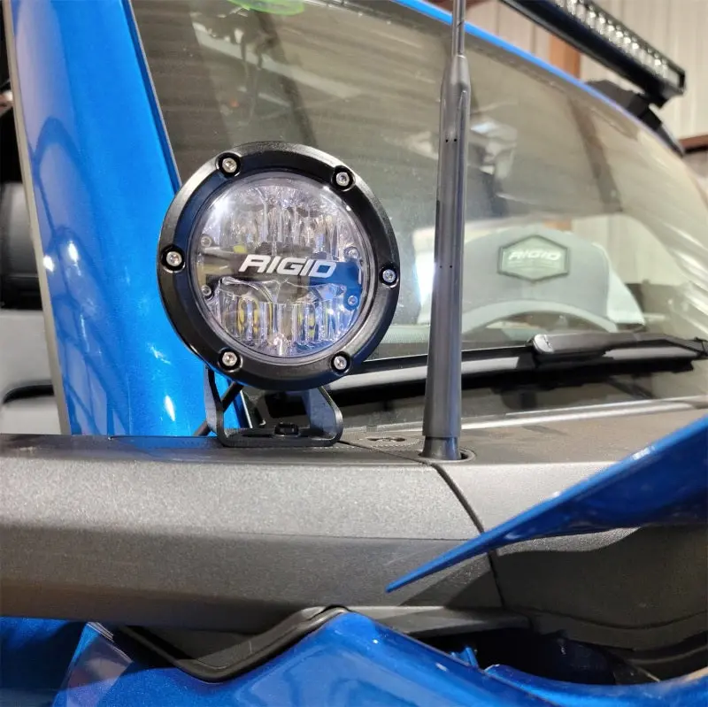 Ford Racing 2021+ Ford Bronco Mirror Mounted 4In Rigid Led Lights Kit 1