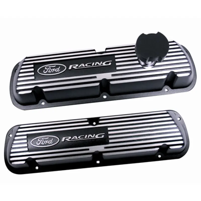 Ford Racing Black Satin Valve Covers Racing Efi 2