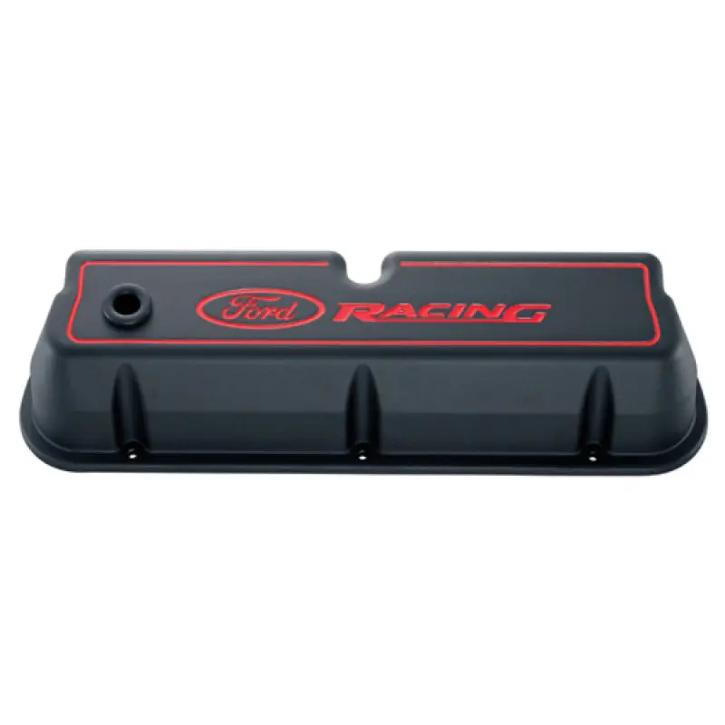 Ford Racing Logo Die-Cast Black Valve Covers 2