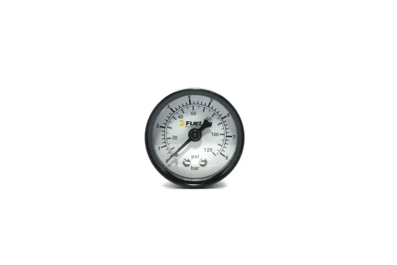 Fuelab 1.5In Fuel Pressure Gauge - Efi - Range 0-120 Psi (Dual Bar/Psi Scale) 1