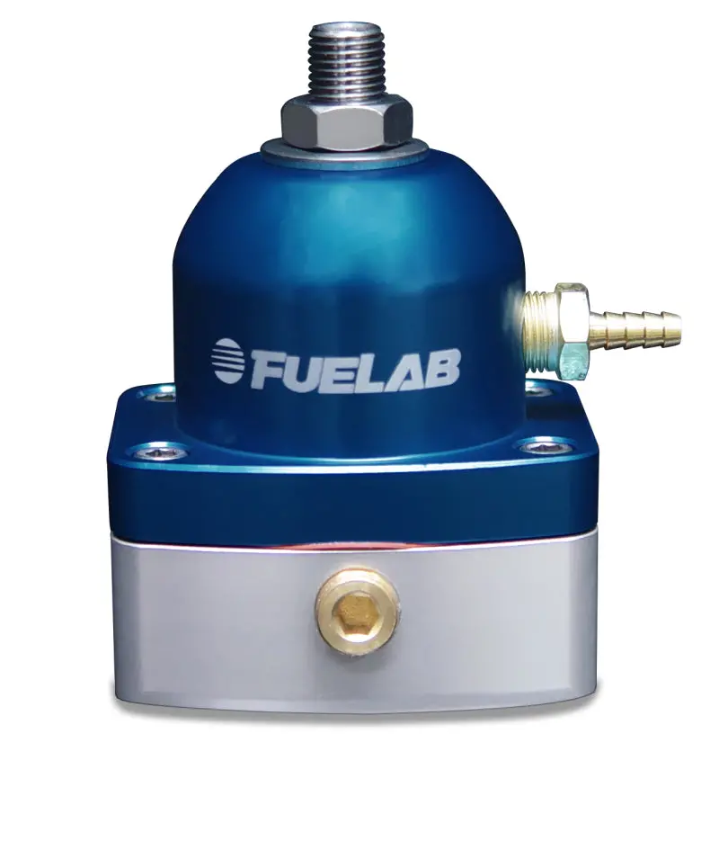 Fuelab 515 Efi Adjustable Fpr 25-90 Psi (2) -6An In (1) -6An Return - Blue 1