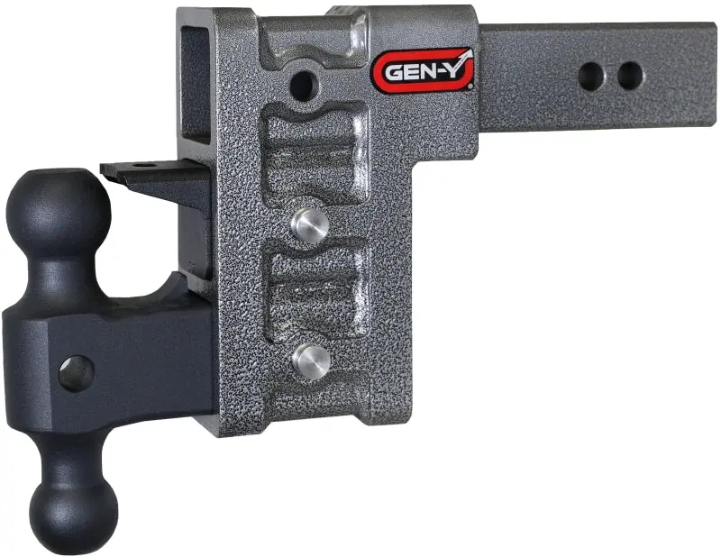 Gen-Y Mega Duty 2.5In Shank 6In Drop 3K Tw 21K Hitch W/Gh-061 Dual-Ball/Gh-062 Pintle Lock 1