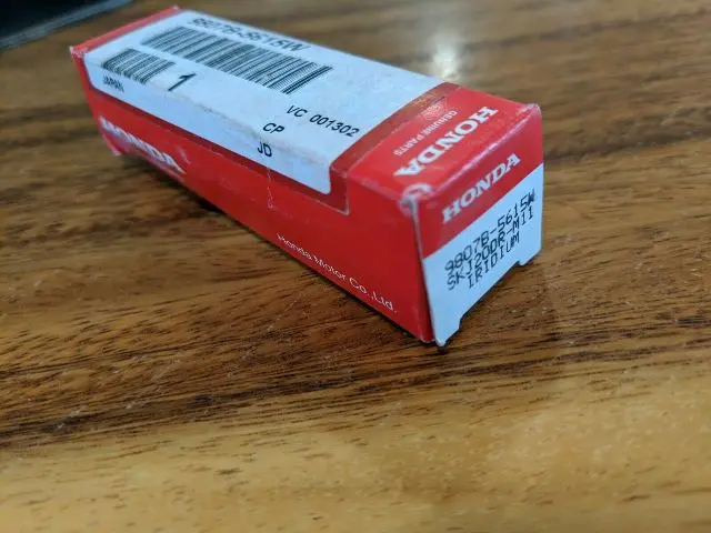 Genuine Honda Spark Plug (Qty 1) (Skj20dr-M11) (Denso) 9807B-5615W 1