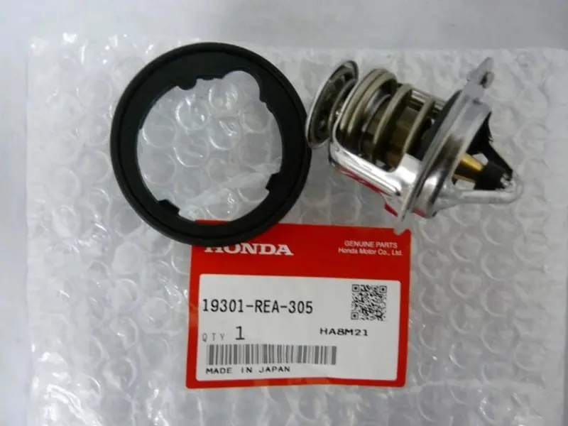 Genuine Honda Thermostat W/ Gasket 01-05 Honda Civic 19301-Rea-305 1