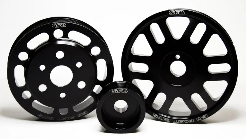 Gfb 13 Subaru Brz / 13 Scion Fr-S 3 Pc L/W Pulley Kit (Inc Crank/Alternator/Water Pump Pulleys) 1