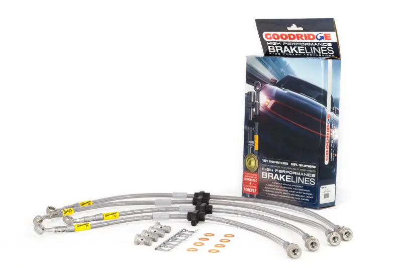 Goodridge 02-06 Acura Rsx Type S Stainless Steel Brake Line Kit 1