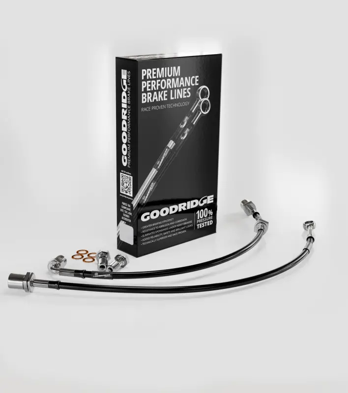 Goodridge 06-22 Lexus Is350/Isf/Rcf/Rc Turbo Stainless Steel Front Brake Lines 1