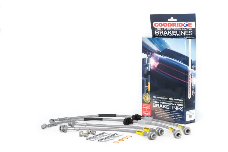 Goodridge 96-00 Honda Civic Lx/Ex W/ Lg Front Rotors Brake Lines 1