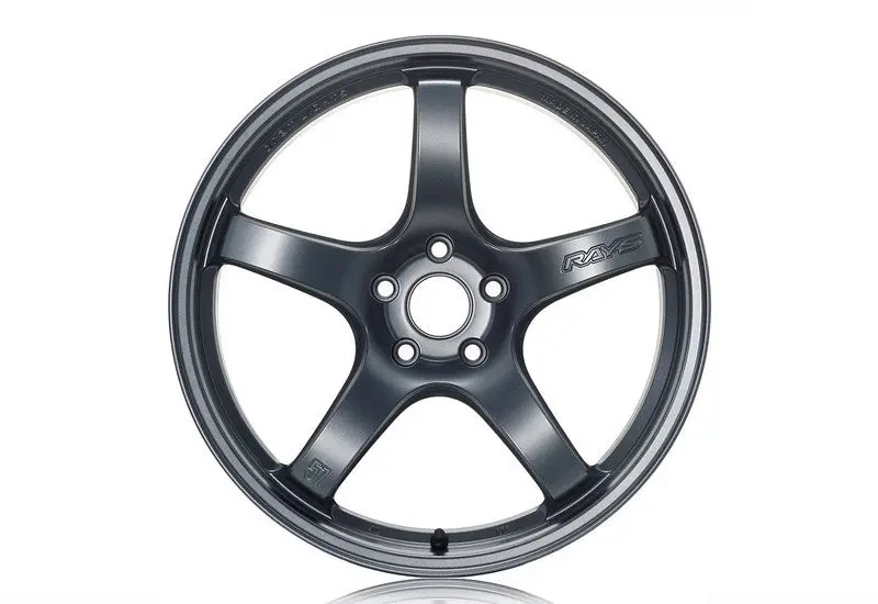 Gram Lights 57Cr 17X9 +22 5X114.3 Gun Blue 2 Wheel 1