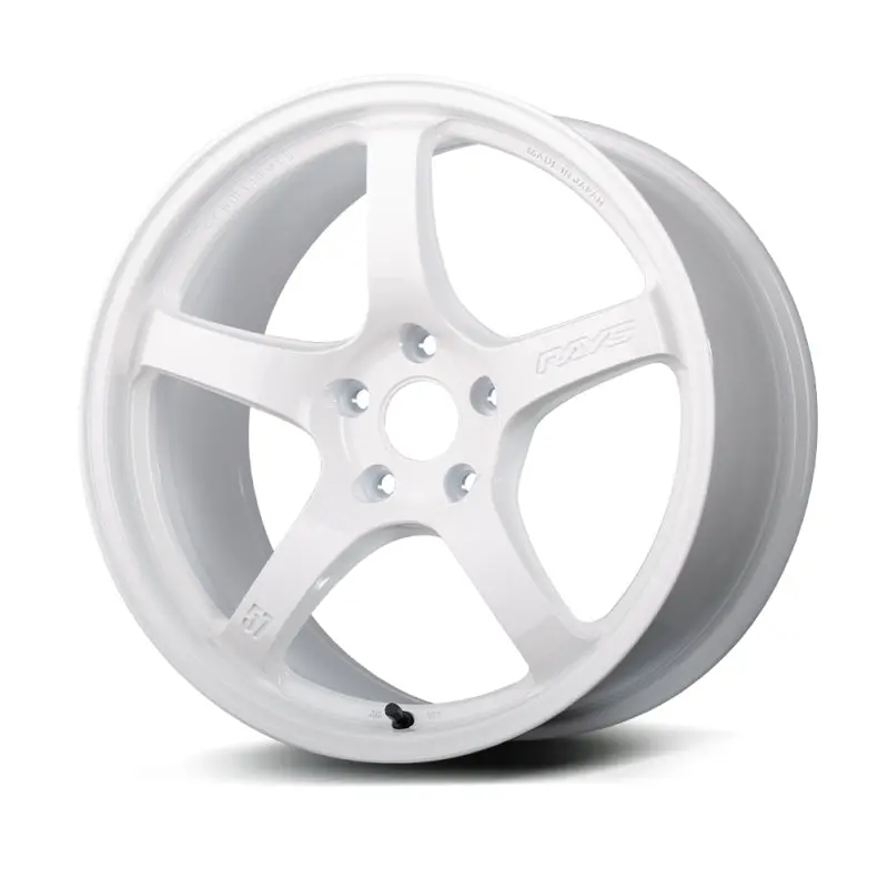 Gram Lights 57Cr 17X9 +38 5X100 Ceramic White Pearl Wheel 1