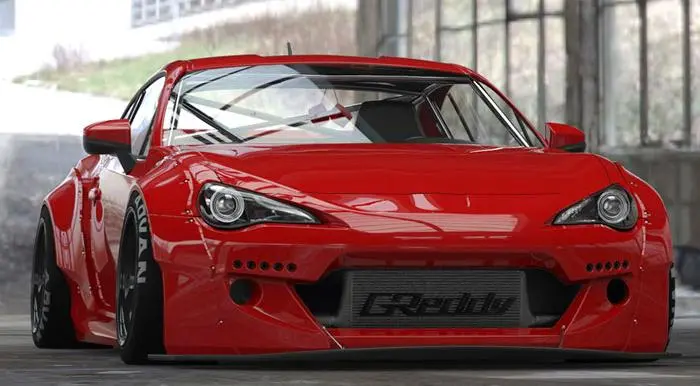 Greddy X Rocket Bunny Optional Drl Led Light Kit For 13+ Scion Fr-S/93-96 Mazda Rx-7 1
