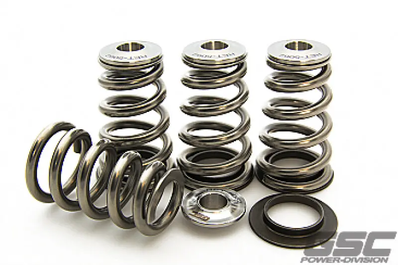Gsc P-D Mitsubishi 4G63t Beehive Valve Springs & Ti Retainer Kit 2