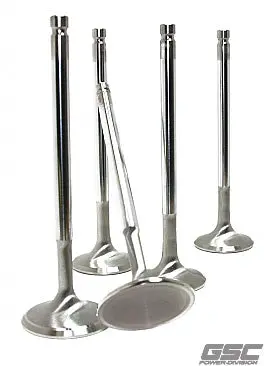 Gsc P-D Subaru Subaru Ej205/Ej207/Ej257 Chrome Polished Exhaust Valve - 33Mm Head (+1Mm) - Single 2