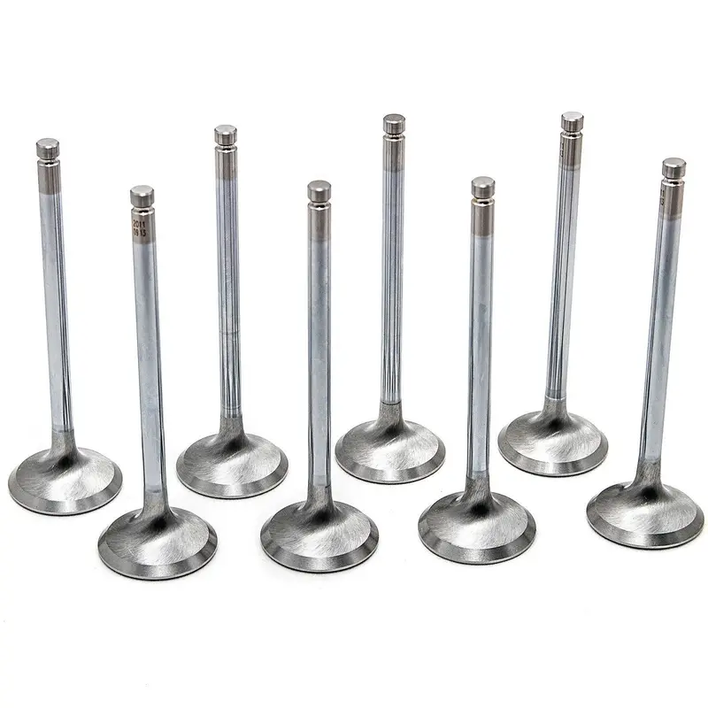 Gsc P-D Toyota 2Jz-Gte Chrome Polished Super Alloy Exhaust Valve - 29Mm Head (Std) - Set 12 1
