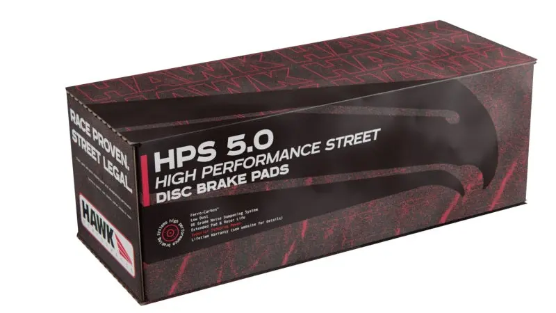 Hawk 19+ Corvette C8 Street Hps 5.0 Rear Brake Pad 1