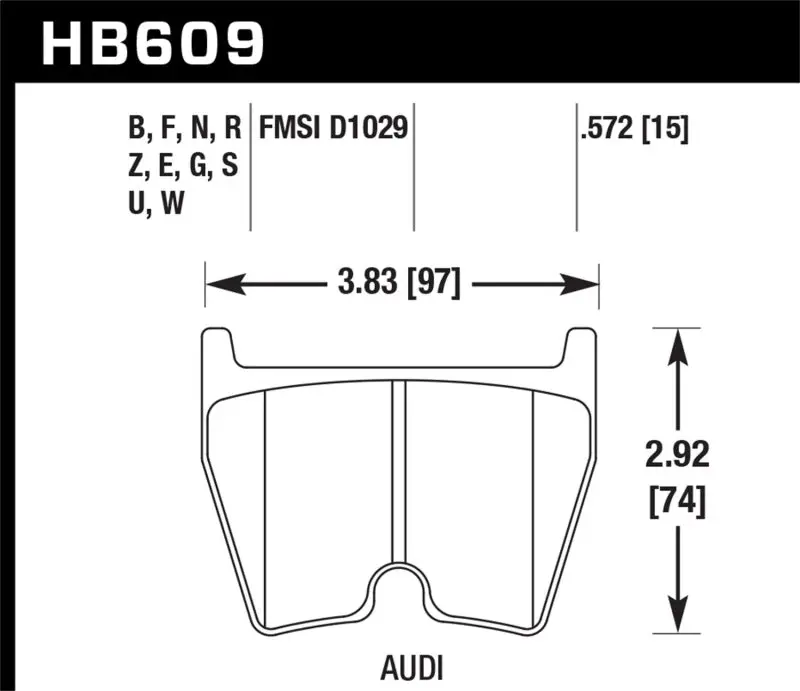Hawk Hps Street Brake Pads 1