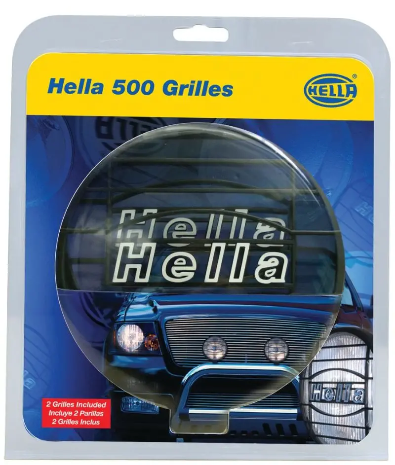 Hella 500 Grille Cover (Pair) 1