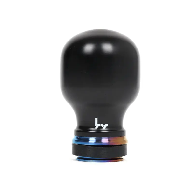 Hybrid Racing Delrin Chicane Shift Knob -Black / Titanium 1