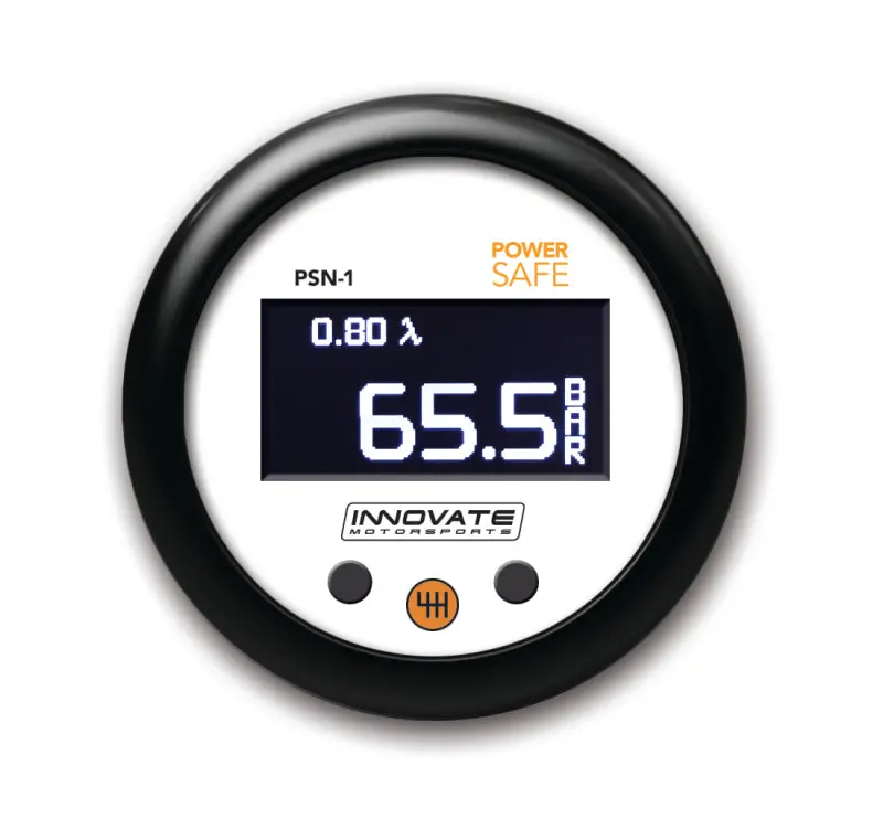 Innovate Psn-1 Powersafe Nitrous Bottle Pressure / Wideband O2 Gauge Kit 2