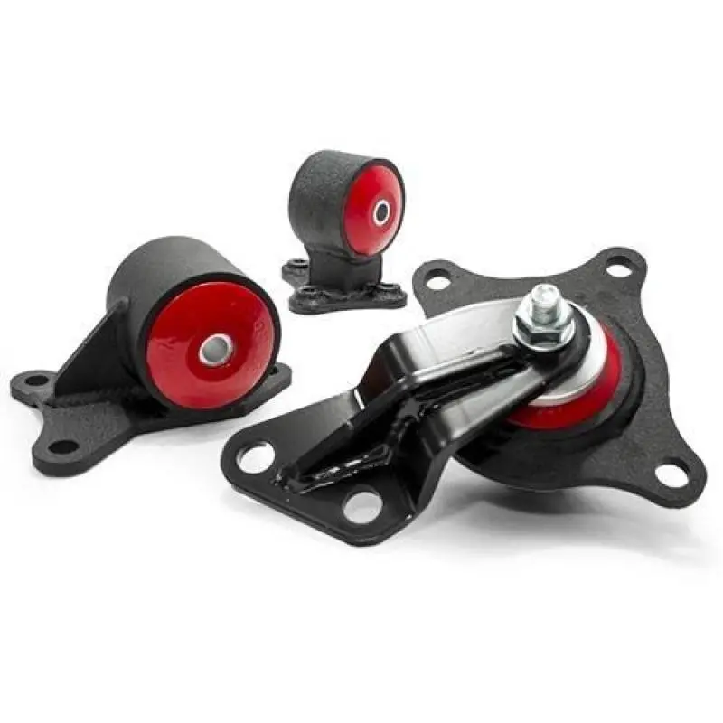 Innovative 01-05 Civic D-Series Black Steel Mounts 75A Bushings 1