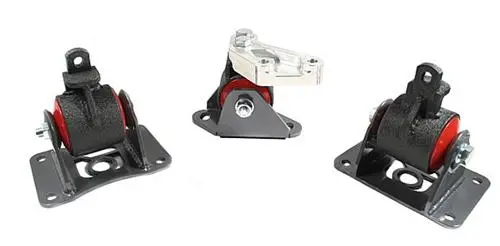 Innovative 04-08 Acura Tl J-Series Black Steel Mounts 85A Bushings 1