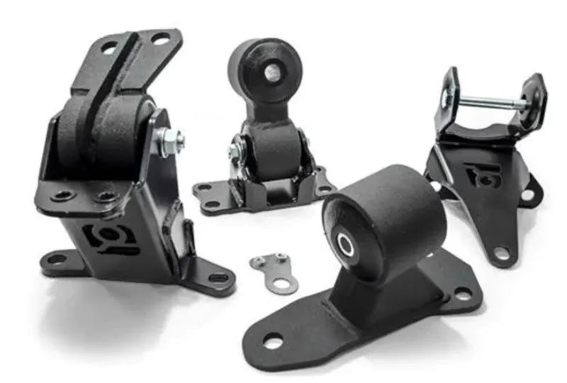 Innovative 12-15 Civic Si K-Series Black Steel Mounts 75A Bushings (K24z7 And Manual Trans) 1