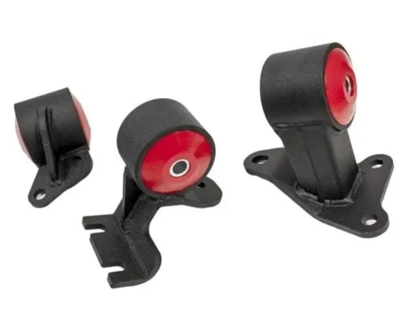 Innovative 88-91 Civic B-Series Black Steel Mounts 60A Bushings (Rhd Only Cable) 1