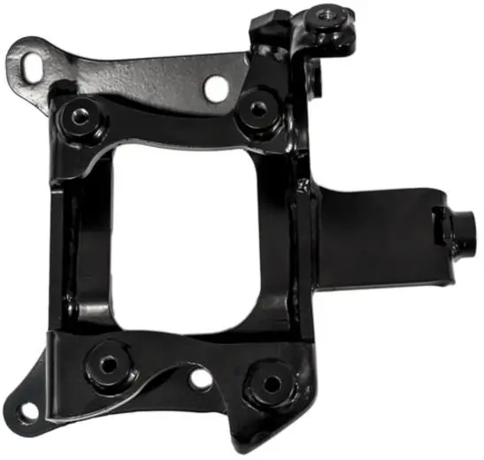 Innovative 92-00 Civic B/D-Series Black Steel A/C Bracket (D Series Compressor) 2