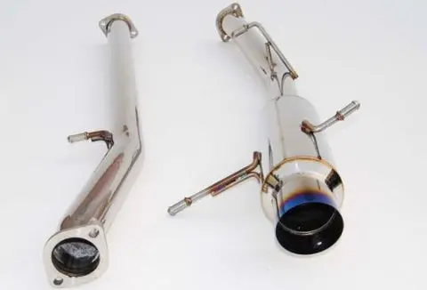 Invidia 02-07 Wrx/Sti 76Mm N1 Racing Titanium Tip Cat-Back Exhaust 2