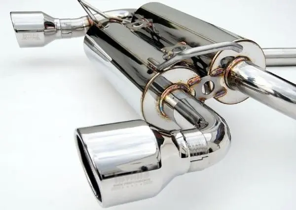 Invidia 02-08 Nissan 350Z Gemini Rolled Titanium Tip Cat-Back Exhaust 1