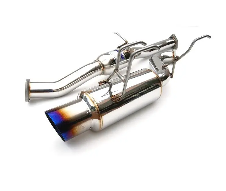 Invidia 03-06 Evo 76Mm N1 Titanium Tip Cat-Back Exhaust 1