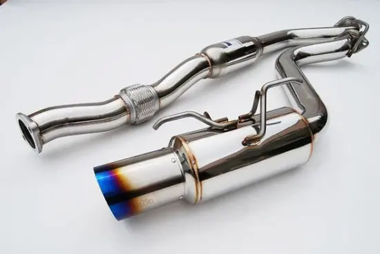 Invidia 08+ Wrx Hatch 76Mm Regular Titanium Tip Cat-Back Exhaust 2