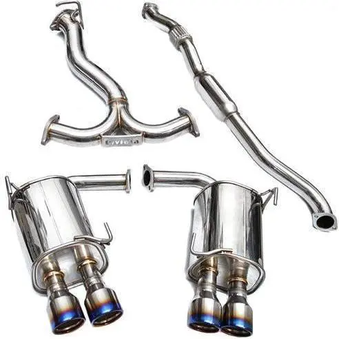Invidia 11+ Sti/Wrx Sedan Only 76Mm Q300 Titanium Tip Cat-Back Exhaust 1