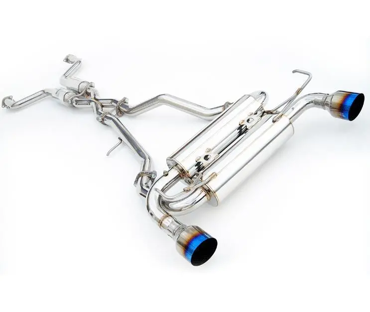 Invidia 14+ Infiniti Q50 Q300 W/ Single Layer Titanium Tips Cat-Back Exhaust 1