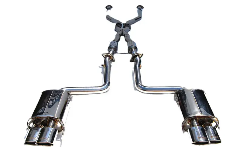 Invidia 14+ Lexus Rcf Q300h W/ Rolled Stainless Steel Tips Cat-Back Exhaust 1