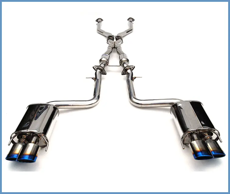 Invidia 14+ Lexus Rcf Q300h W/ Rolled Titanium Tips Cat-Back Exhaust 1