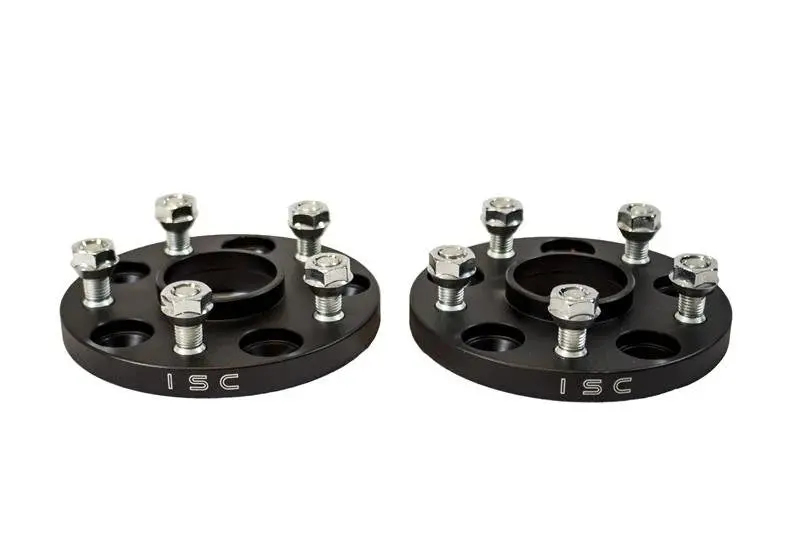 Isc Suspension 5X114.3 Hub Centric Wheel Spacers 20Mm Black (Pair) 1