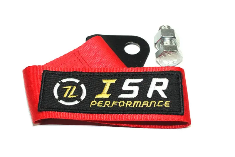 Isr Performance Universal Racing Tow Strap - Red 1