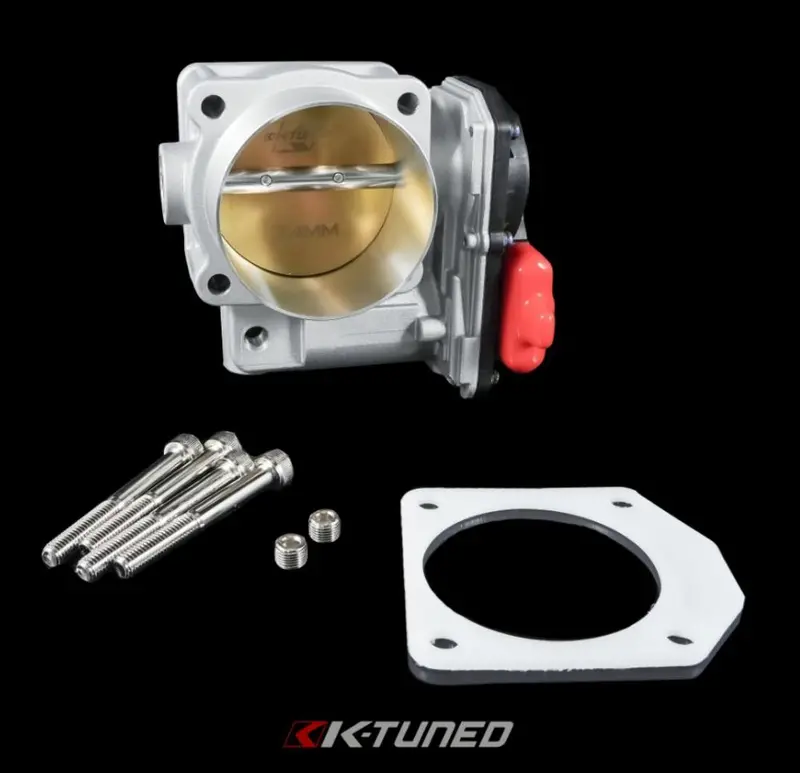K-Tuned 74Mm Drive By Wire Throttle Body 06-15 Civic Si, 06-09 S2000, 09-14 Tsx 1