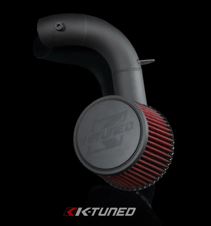 K-Tuned K-Swap Driver Side Ram Air Intake (Wrinkle Black) - 3.0" Standard Filter 1