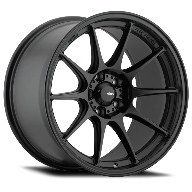 Konig Dekagram 18X9.5A 5X114.3 Et35 Semi-Matte Black 1